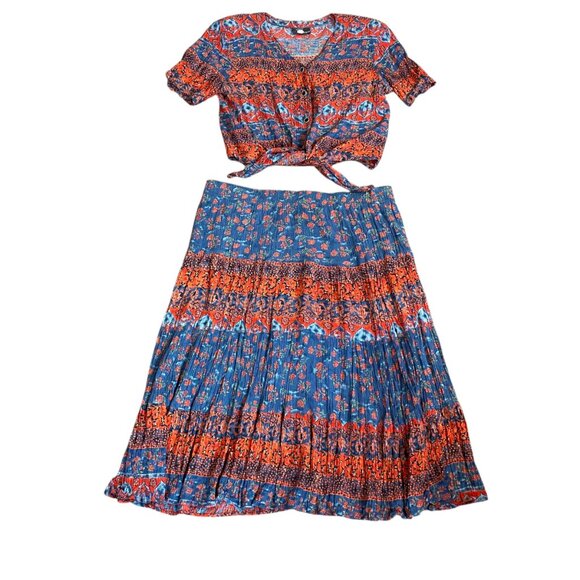 VTG First Option Skirt Set Sz M #179R - Picture 2 of 9